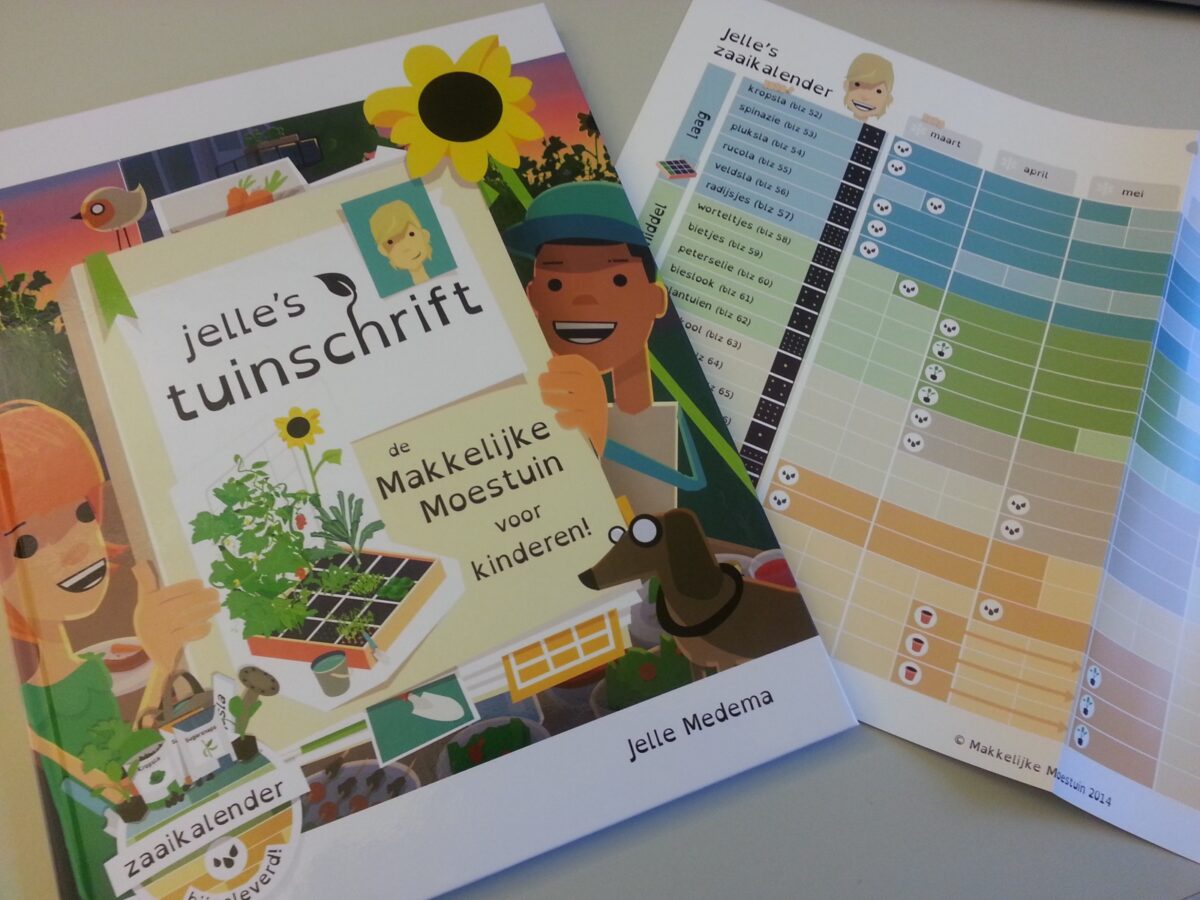 Winnaar Pluk van de Petteflet Natuurprijs lanceert moestuinboek voor Kinderen