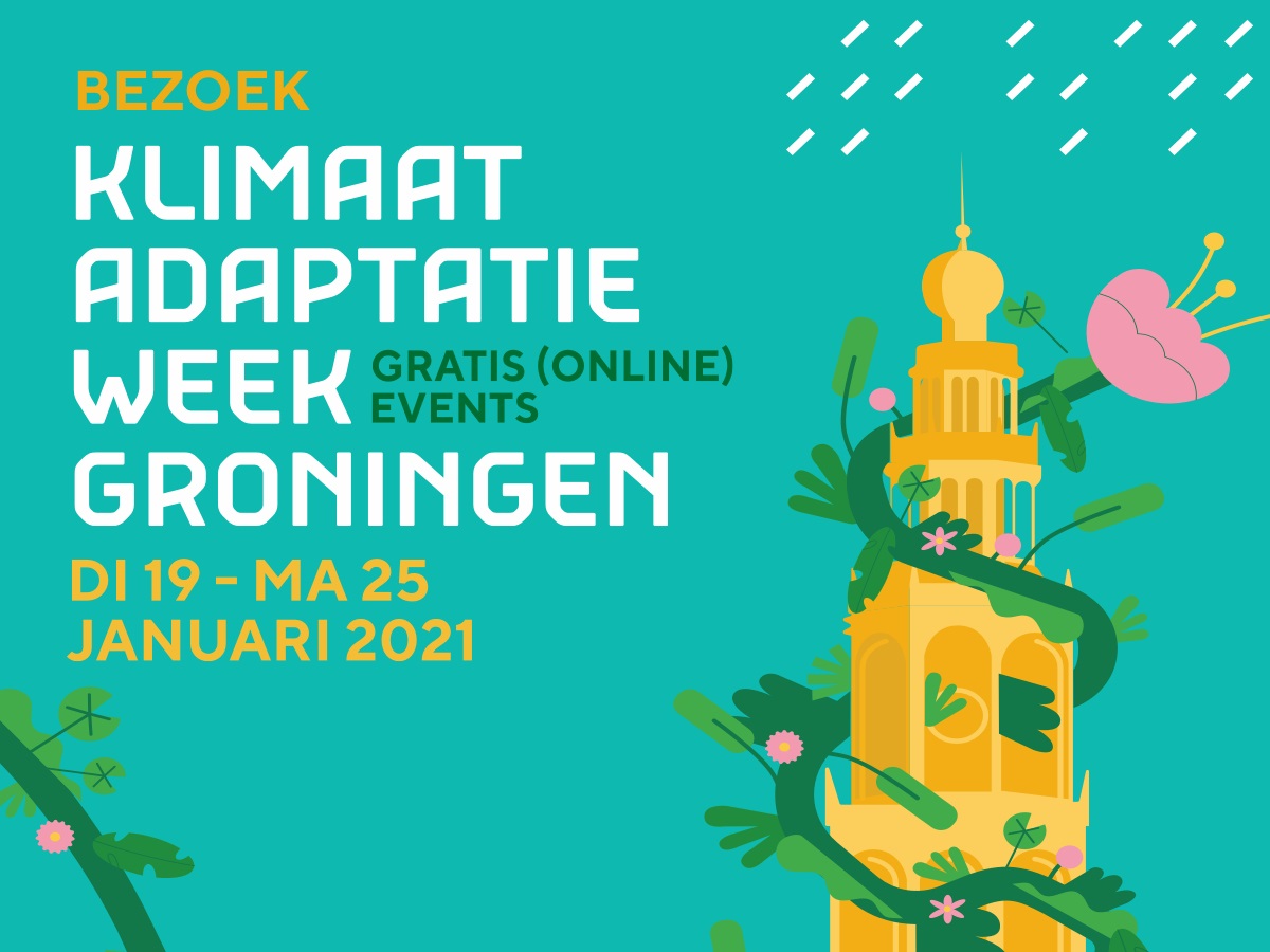 Klimaatadaptatieweek Groningen: vol virtuele internationale events met inspiratie, kennis en oplossingen