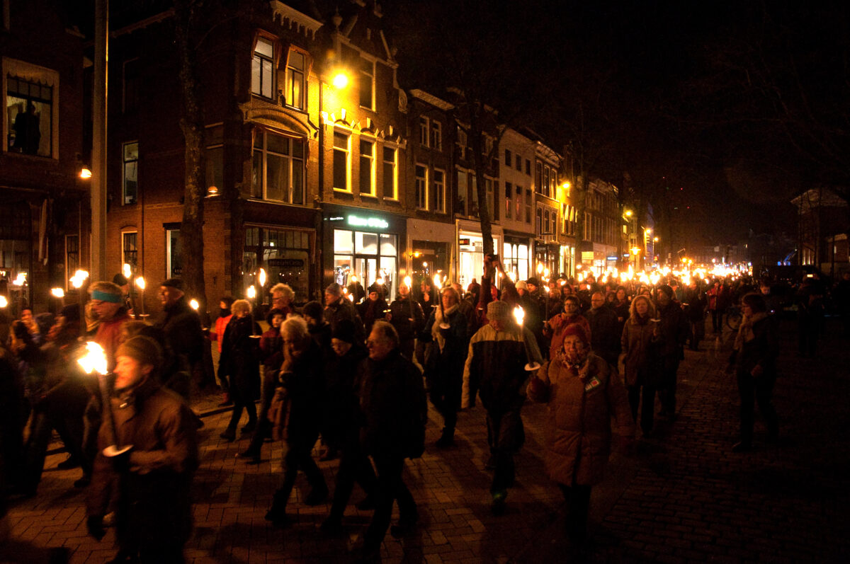 Fakkelmanifestatie: respect voor Groningen!