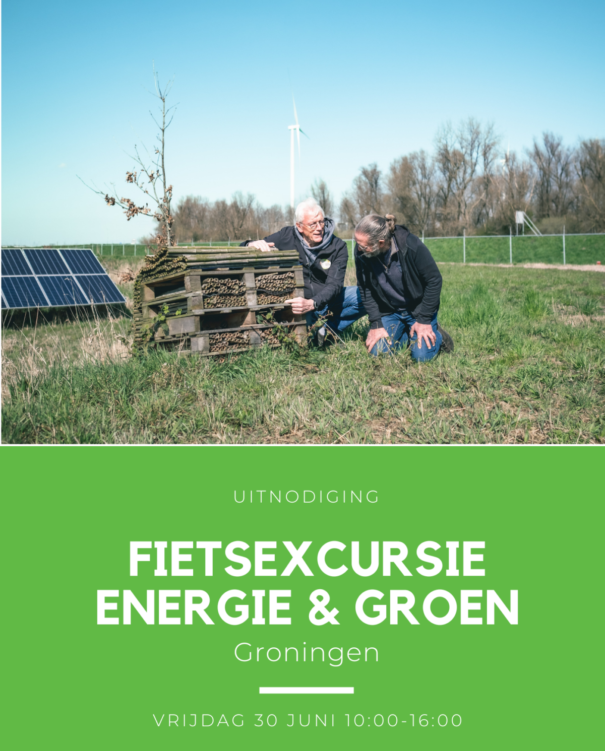 Uitnodiging Fietsexcursie Energie & Groen!