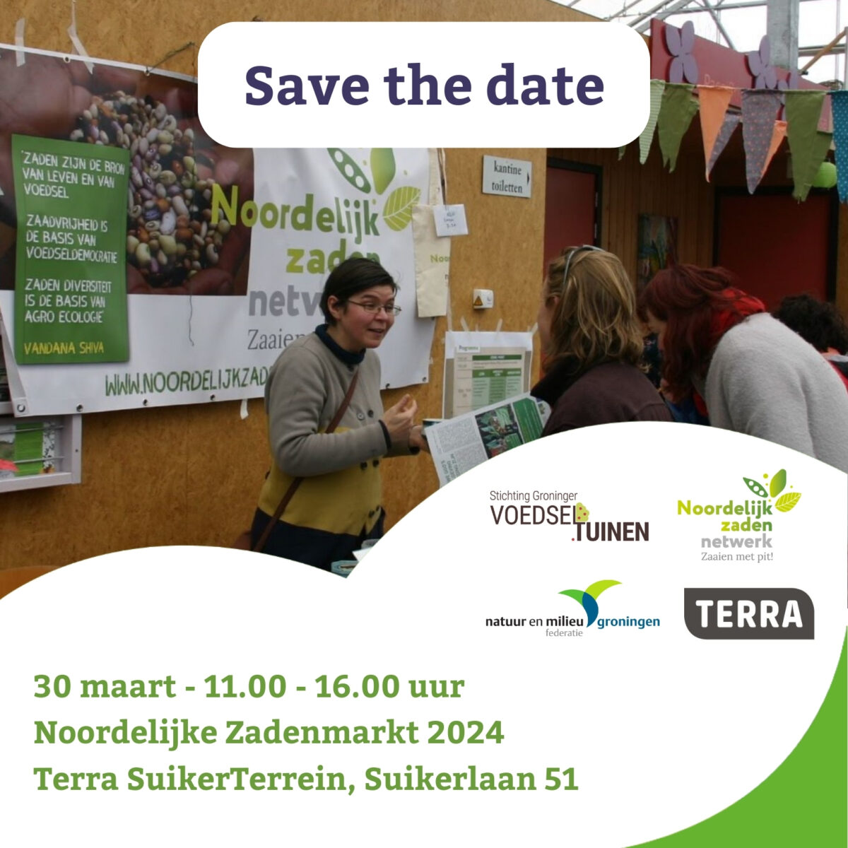 Save the date: Noordelijke Zadenmarkt op zaterdag 30 maart