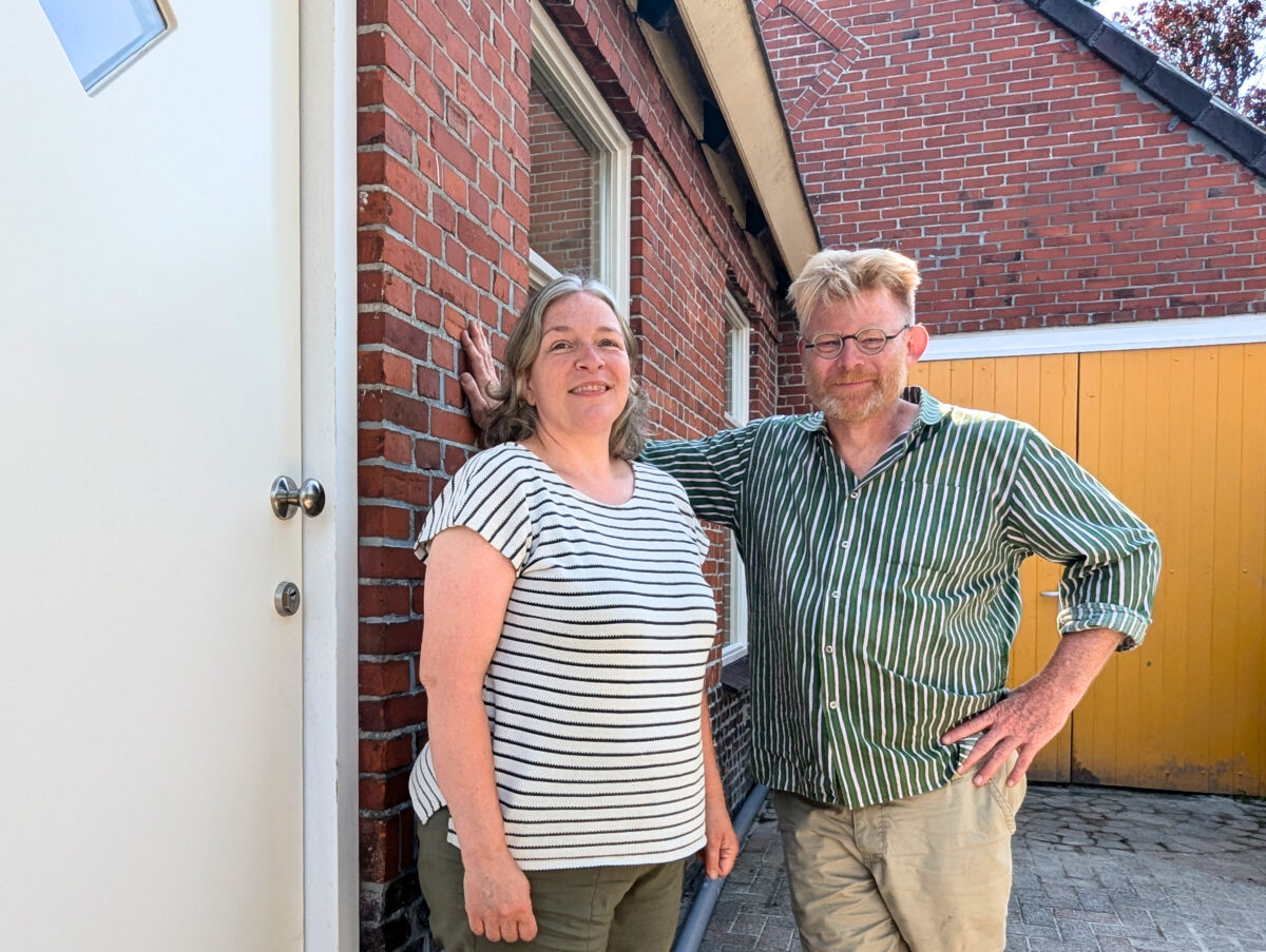 Duurzaam wonen met leem en cellulose: Marie en Tjerk verbouwen hun huis met biobased materialen